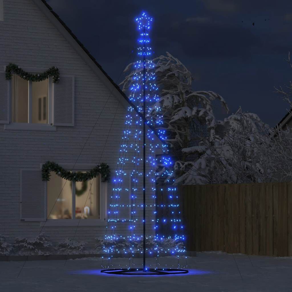 vidaXL Blauwe LED Kerstboom 503cm - 1534 LEDs - NU 35% KORTING!
