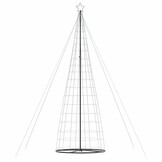 vidaXL Blauwe LED Kerstboom 503cm - 1534 LEDs - NU 35% KORTING!