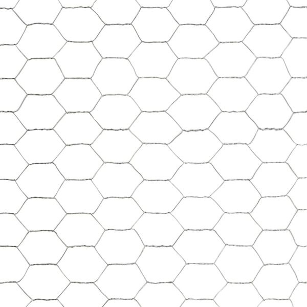 VidaXL Kippengaas 25x1.2m - 40% Korting! Gegalvaniseerd Staal