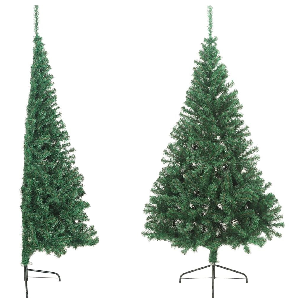 VidaXL Kunstkerstboom Half 240cm Groen PVC | 35% Korting! | Nieuw!