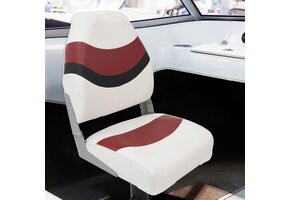 VidaXL Bootstoel Hoge Rugleuning Inklapbaar - 40% Korting!