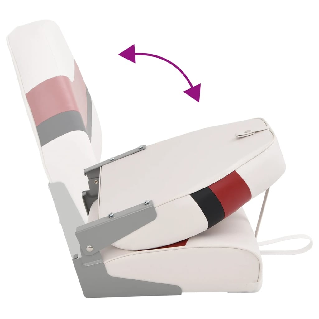 VidaXL Bootstoel Hoge Rugleuning Inklapbaar - 40% Korting!