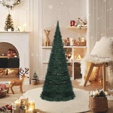 VidaXL Pop-up Kunstkerstboom 210cm Groen met 200 LED's - 40% Korting!