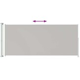 VidaXL Uittrekbaar Tuinscherm 180x500cm Crème - 51% Korting!