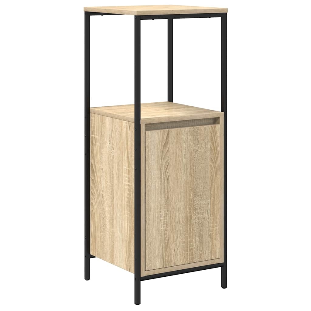 VidaXL Badkamermeubel met planken 36x35x95cm Sonoma Eiken - 35% Korting!