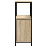 VidaXL Badkamermeubel met planken 36x35x95cm Sonoma Eiken - 35% Korting!