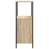 VidaXL Badkamermeubel met planken 36x35x95cm Sonoma Eiken - 35% Korting!