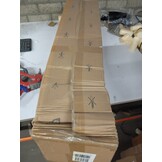 VidaXL Kunstkerstboom Wit 240cm - 40% Korting! Gescharnierd