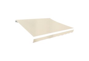 vidaXL Luifeldoek Canvas Crème 350x250 cm - 65% Korting! (Uitgepakt)