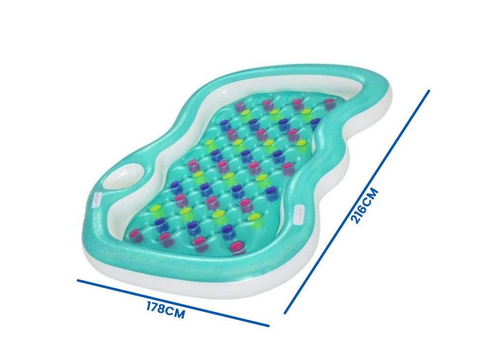 Tweepersoons Luchtbed Zwembad 216x178cm | Nu 56% Korting!