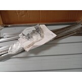 vidaXL Verhoogde Plantenbak Grijs Staal 320x80x77cm - 64% Korting!