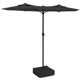 VidaXL Dubbele Parasol 316x240cm Antraciet - 51% Korting!