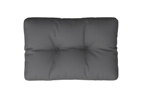 VidaXL Palletkussen Antraciet - 50x40x12 cm - 46% Korting!