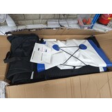 vidaXL Stand-up paddleboard opblaasbaar blauw en wit