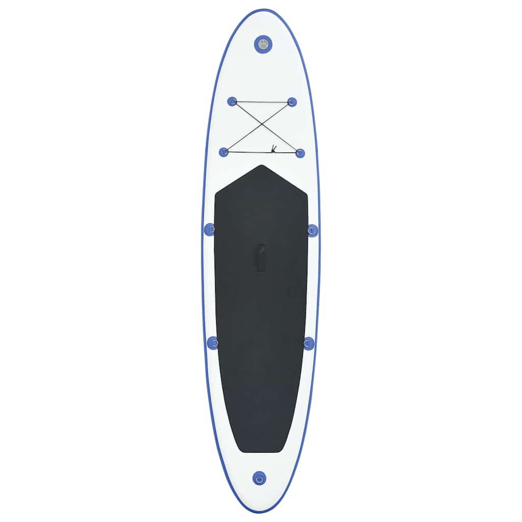 vidaXL Stand-up paddleboard opblaasbaar blauw en wit