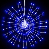 VidaXL Vuurwerk Kerstverlichting Blauw 140 LED's - 35% Korting!