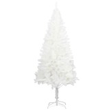 vidaXL Witte Kunstkerstboom (120cm) - Levensechte Naalden - 40% Korting!