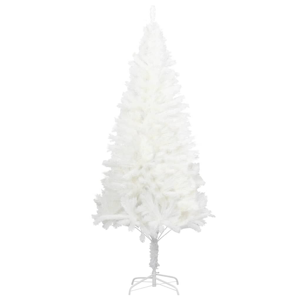 vidaXL Witte Kunstkerstboom (120cm) - Levensechte Naalden - 40% Korting!
