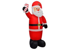 Opblaasbare Kerstman 120 cm - 35% Korting! Nog 1 op voorraad!