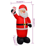 Opblaasbare Kerstman 120 cm - 35% Korting! Nog 1 op voorraad!
