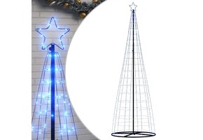 vidaXL Blauwe LED Kerstboom 304cm - 550 LEDs | 55% Korting!