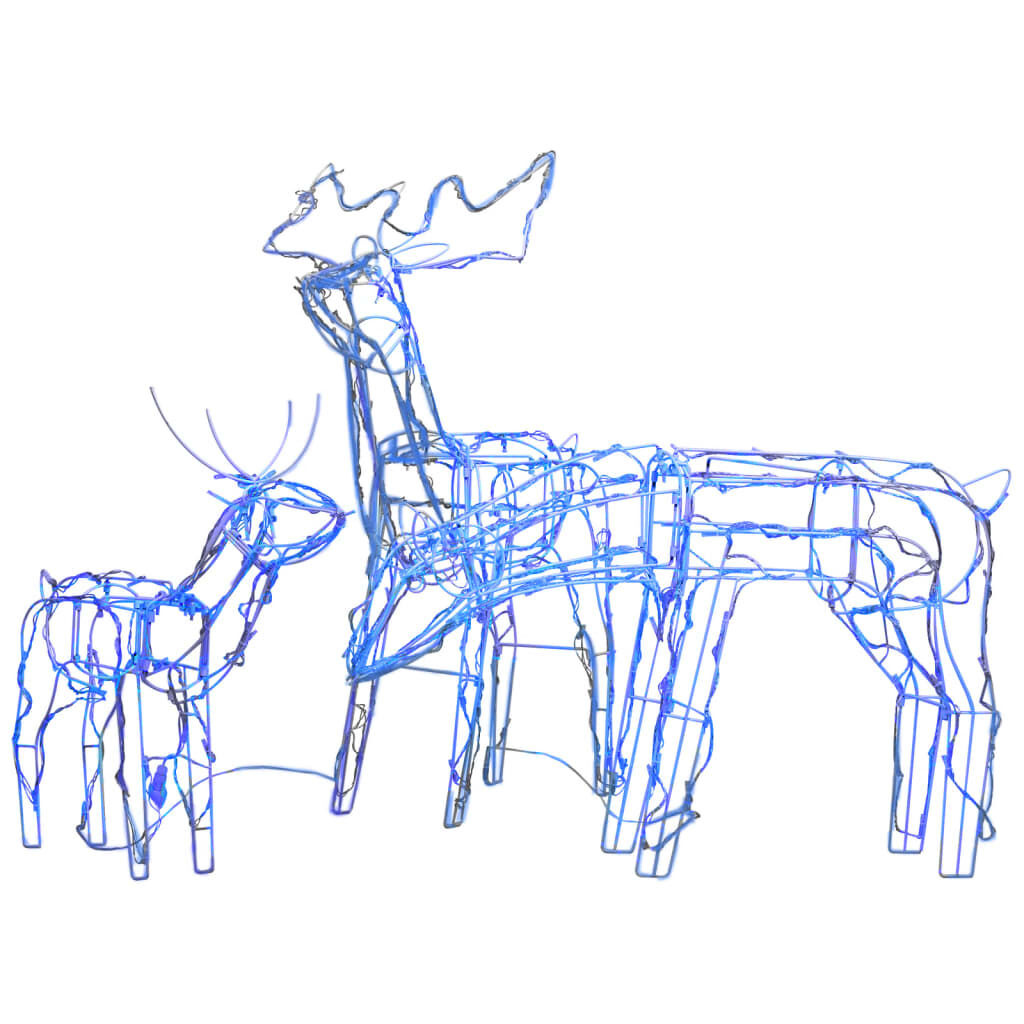 VidaXL 3-Delig Rendier Kerstverlichting - 229 LED - 35% Korting!