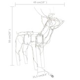 VidaXL 3-Delig Rendier Kerstverlichting - 229 LED - 35% Korting!