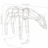 VidaXL 3-Delig Rendier Kerstverlichting - 229 LED - 35% Korting!
