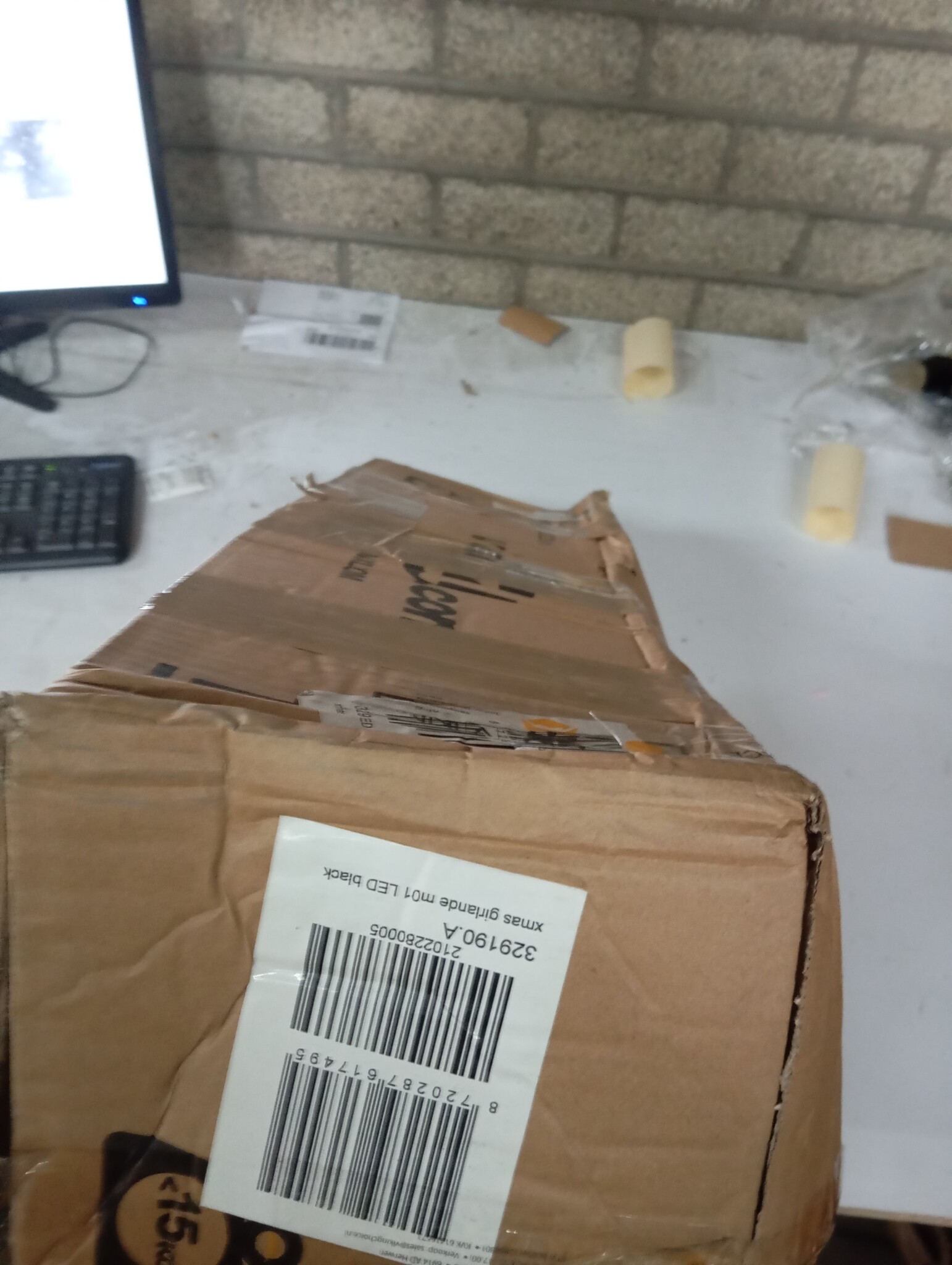 VidaXL Kerstslinger LED 10m Zwart - Nu met 40% Korting!