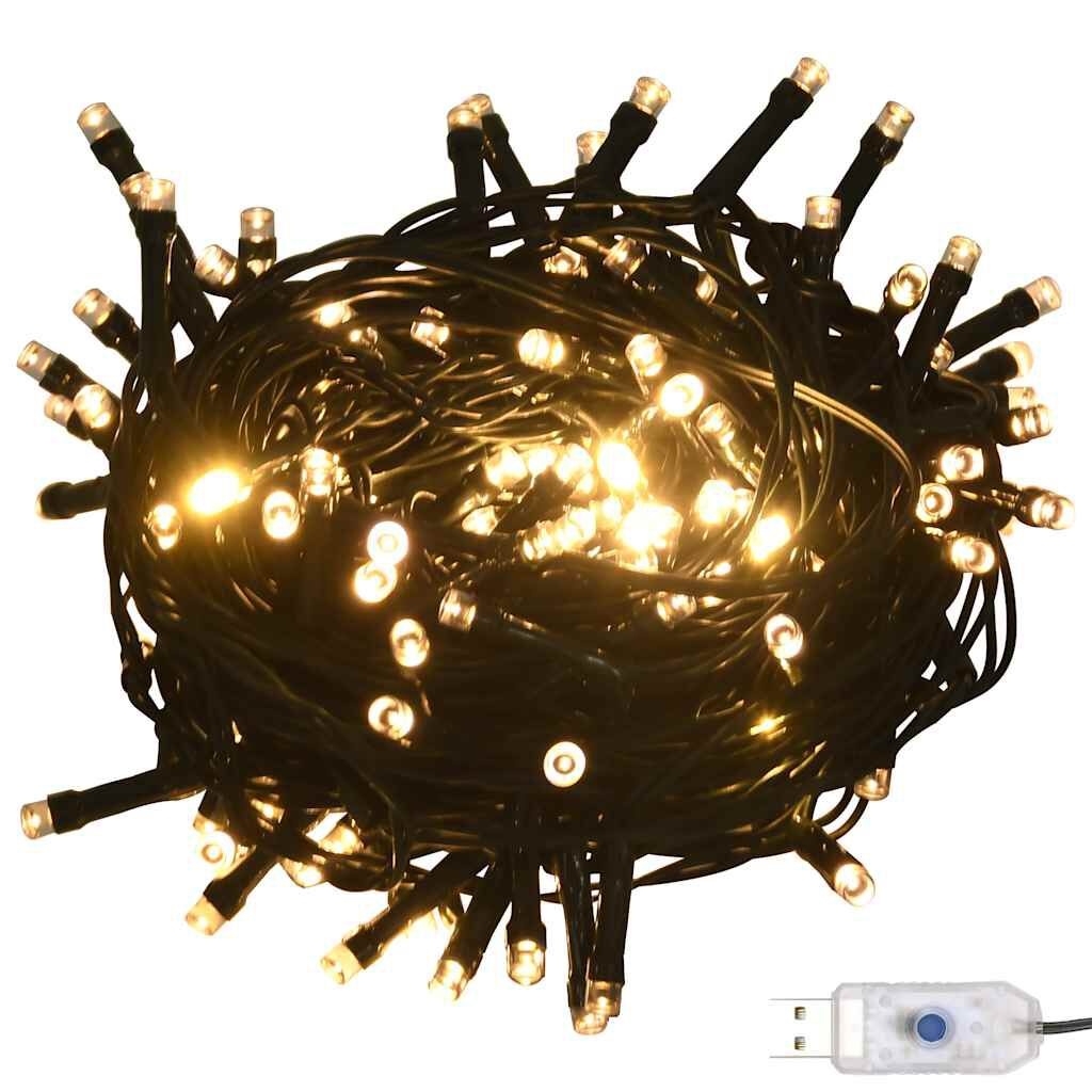 Kerstballenset met 150 LED's & Piek | Goud/Brons | 35% Korting!