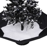 vidaXL Sneeuw Kerstboom 75cm Zwart - 40% Korting!