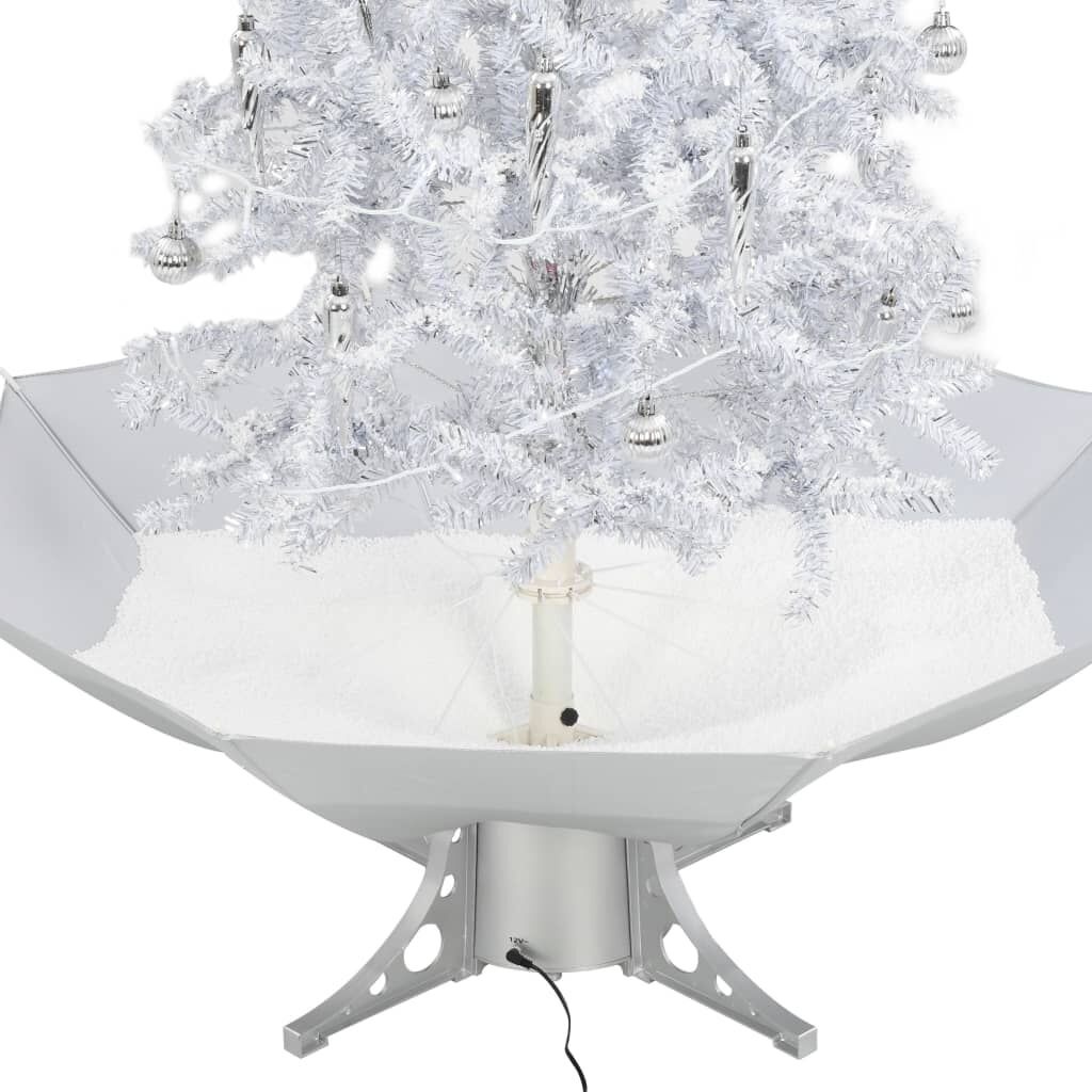 VidaXL Kerstboom Sneeuwend 140cm Wit - 35% Korting!