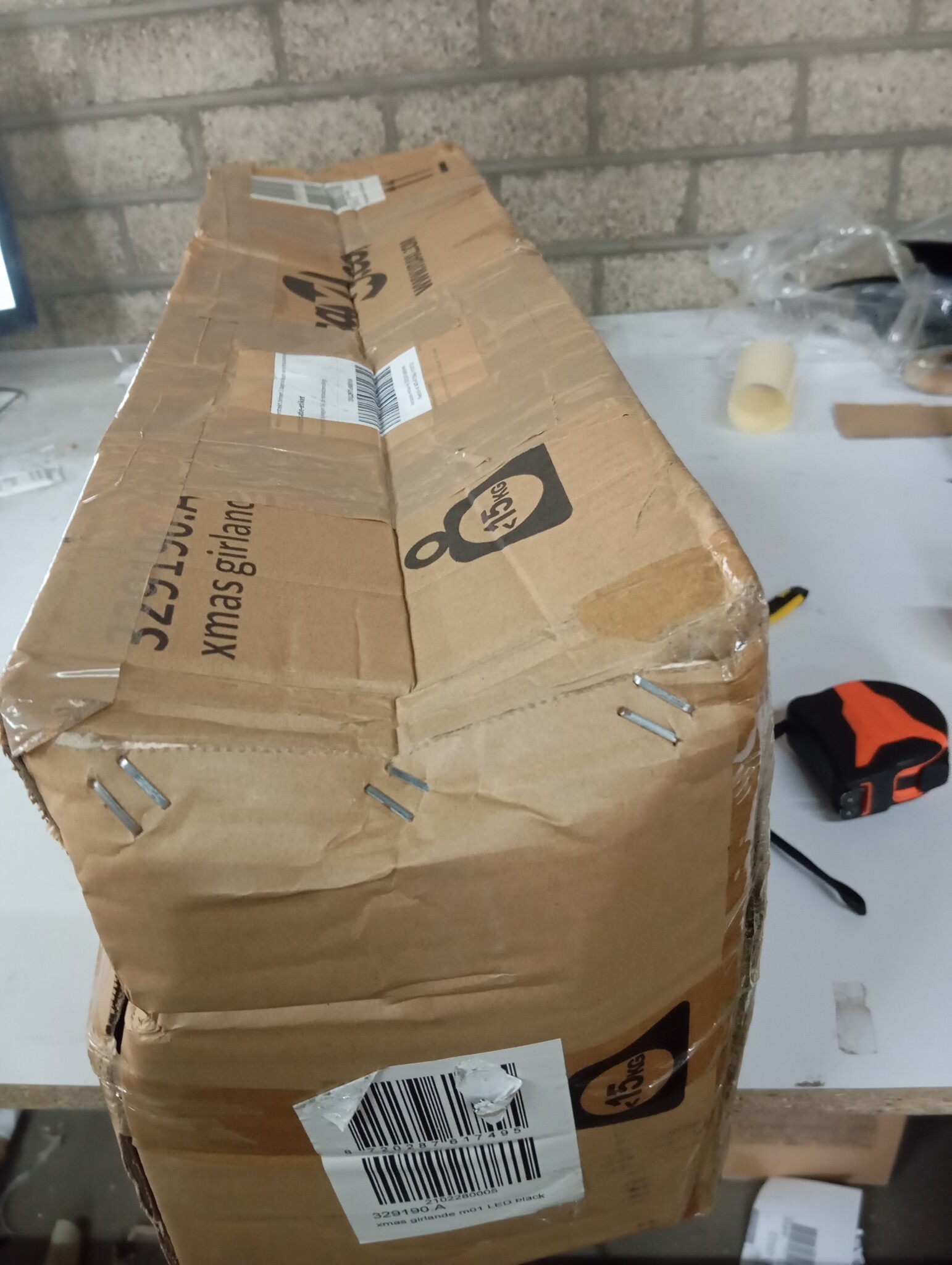 vidaXL Kerstslinger LED 10m Zwart - 40% Korting! Nu 1 Stuk!