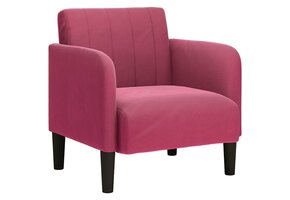 VidaXL Fauteuil Wijnrood Fluweel - 73% Korting! Lichte Zijkantschade