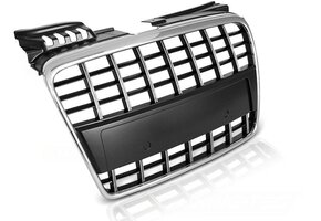 Sportgrill Zwart Chroom Audi A4 B7 (04-08) - 56% Korting!