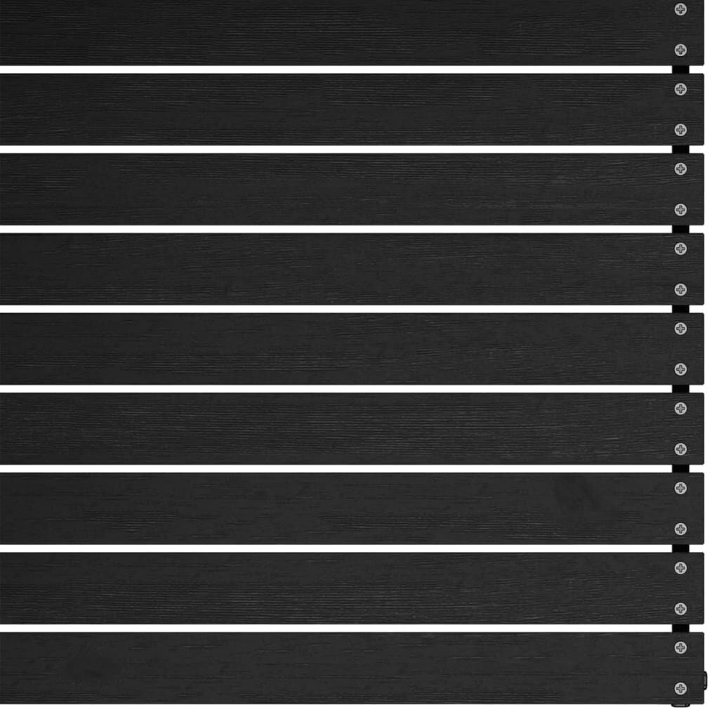 VidaXL Tuinbank 2-zits Grenenhout Zwart + Kussens | 51% Korting!
