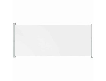 vidaXL Uittrekbaar Tuinscherm 200x500cm Crème - 64% Korting!