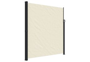 VidaXL Uittrekbaar Windscherm 220x600cm Crème - 46% Korting!