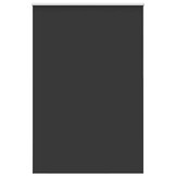 vidaXL Rolgordijn verduisterend 165x210 cm stofbreedte 161,6 cm zwart