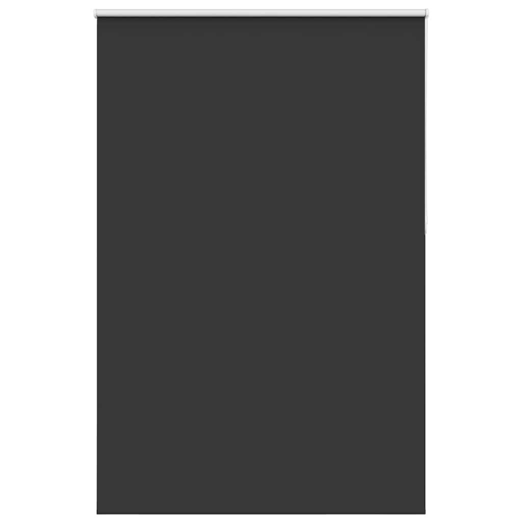 vidaXL Rolgordijn verduisterend 165x210 cm stofbreedte 161,6 cm zwart