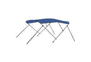 VidaXL Biminitop Blauw 183x160x137cm - 51% Korting! Nog 1 op voorraad!
