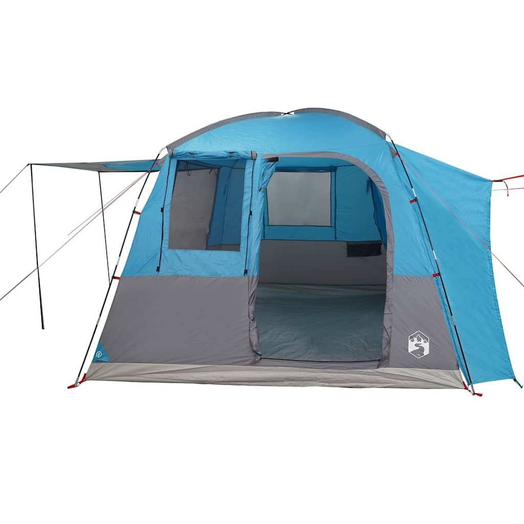 vidaXL Autotent 4-persoons - Blauw | 51% Korting | Zo Goed Als Nieuw!