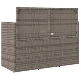 VidaXL Tuinbank Poly Rattan Grijs - 35% Korting! Nieuw!