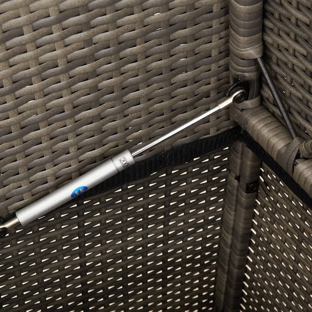 VidaXL Tuinbank Poly Rattan Grijs - 35% Korting! Nieuw!