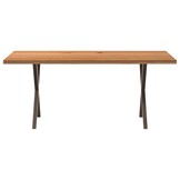 VidaXL Eettafelpoten X-vormig Staal Naturel - 95% Korting!