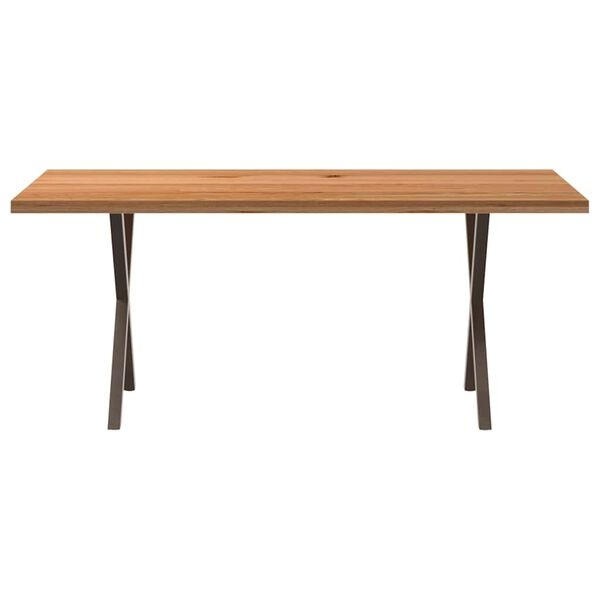 VidaXL Eettafelpoten X-vormig Staal Naturel - 95% Korting!