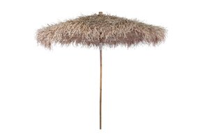 VidaXL Bamboe Parasol Bananenbladeren 270cm - 40% Korting!