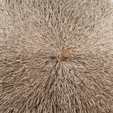 VidaXL Bamboe Parasol Bananenbladeren 270cm - 40% Korting!