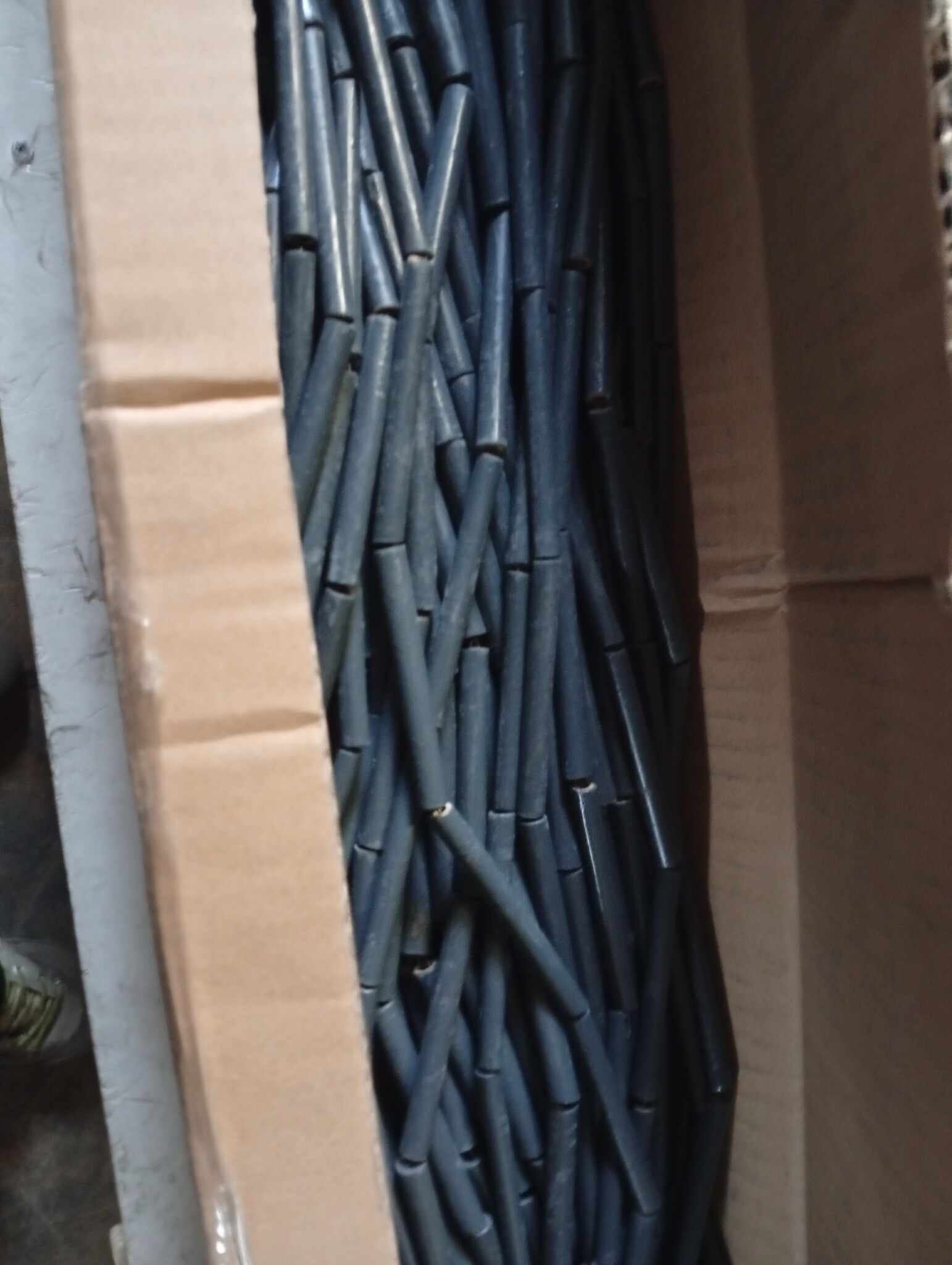 VidaXL Insectengordijn Bamboe 120x220 cm Donkergrijs - 55% Korting!