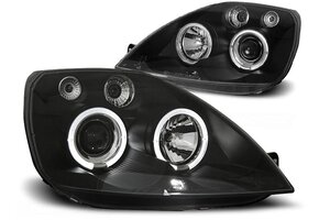 FORD FIESTA MK6 Koplampen Dual Halo - 40% Korting!